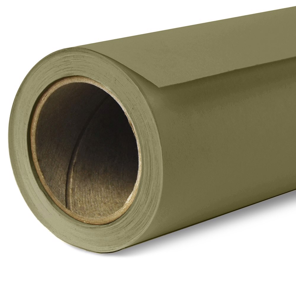 Olive Green Seamless Background Paper (107'' W x 36' L)