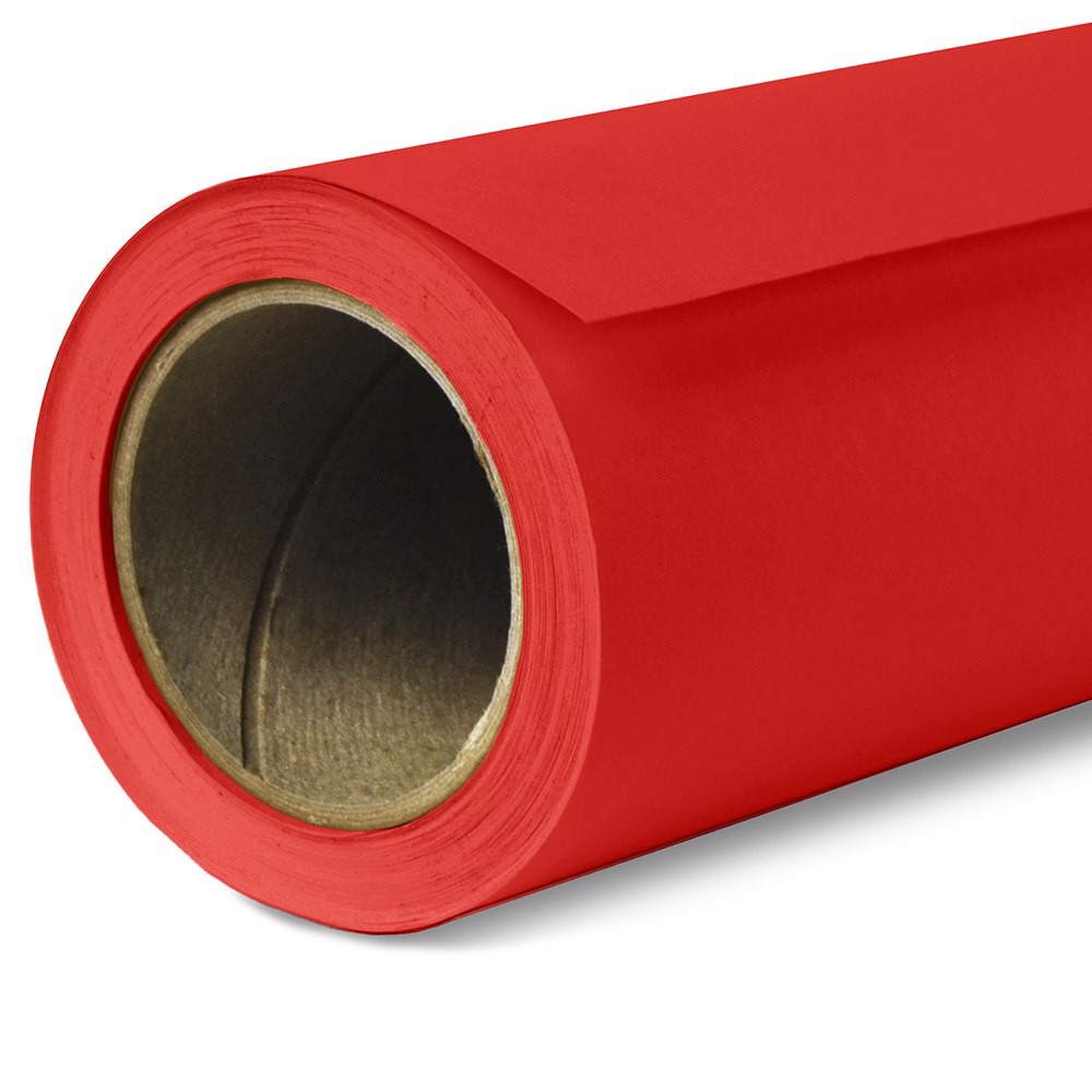 Primary Red Seamless Background Paper (107'' W x 36' L)