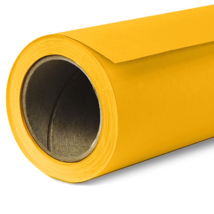 Deep Yellow Seamless Background Paper (107 W x 36' L) - SA 71-Config