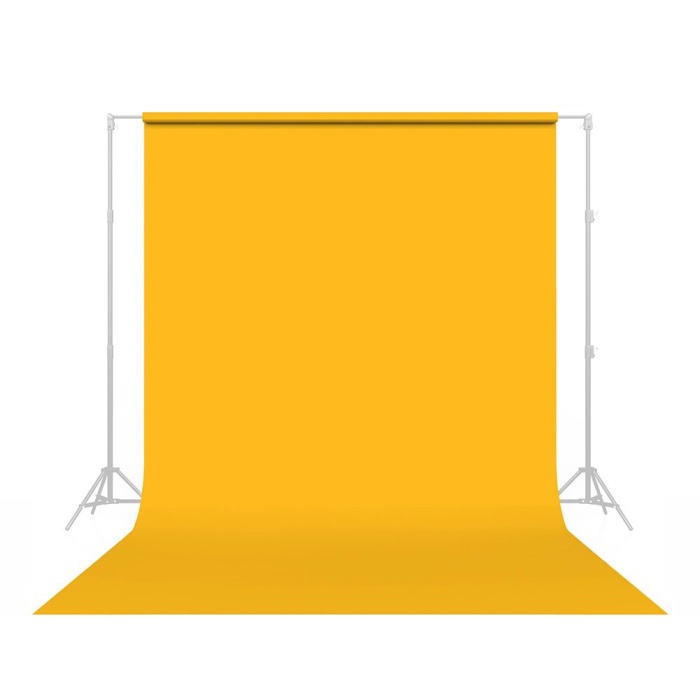 Deep Yellow Seamless Background Paper (107 W x 36' L) - SA 71