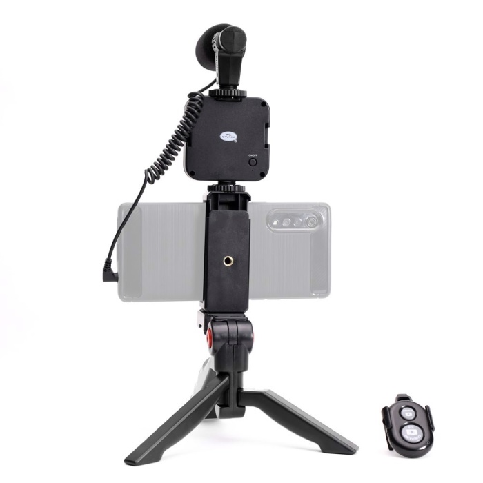 Vegetatie Keelholte Installeren Mobile Vlogging Kit with Microphone - SA MIC-VLOG-KIT | Savage US