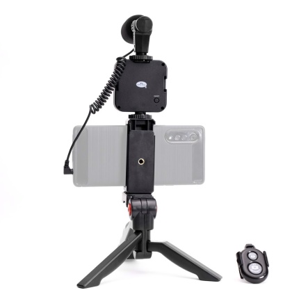 Savage Mobile Vlogging Kit with Microphone SA MIC-VLOG-KIT