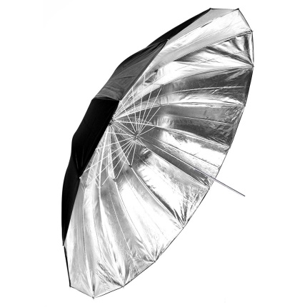 Savage Black/Silver Umbrella (36"") SA PUR-36SB