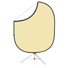 Cream/White Collapsible Backdrop
