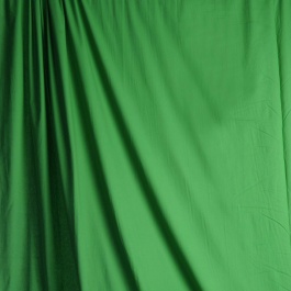 Chroma Green Solid Colored Muslin Backdrop